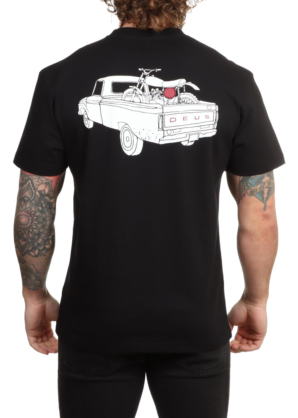 Deus Carby Pickup Tee Black
