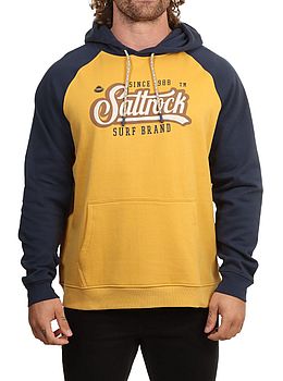 Saltrock Pitcher Raglan Hoodie Gold