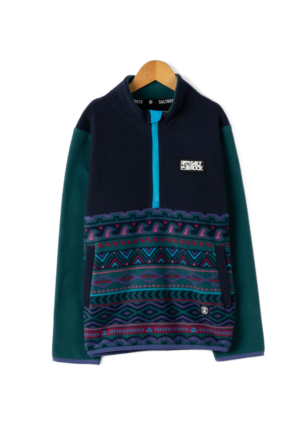 Saltrock Boys Treehouse Block Fleece Multi