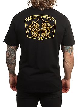 Salty Crew Tako Club Classic Tee Black