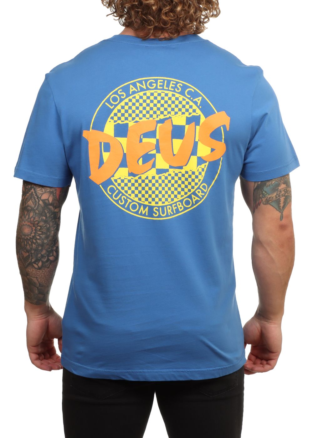 Deus Gonz Tee Bright Cobalt