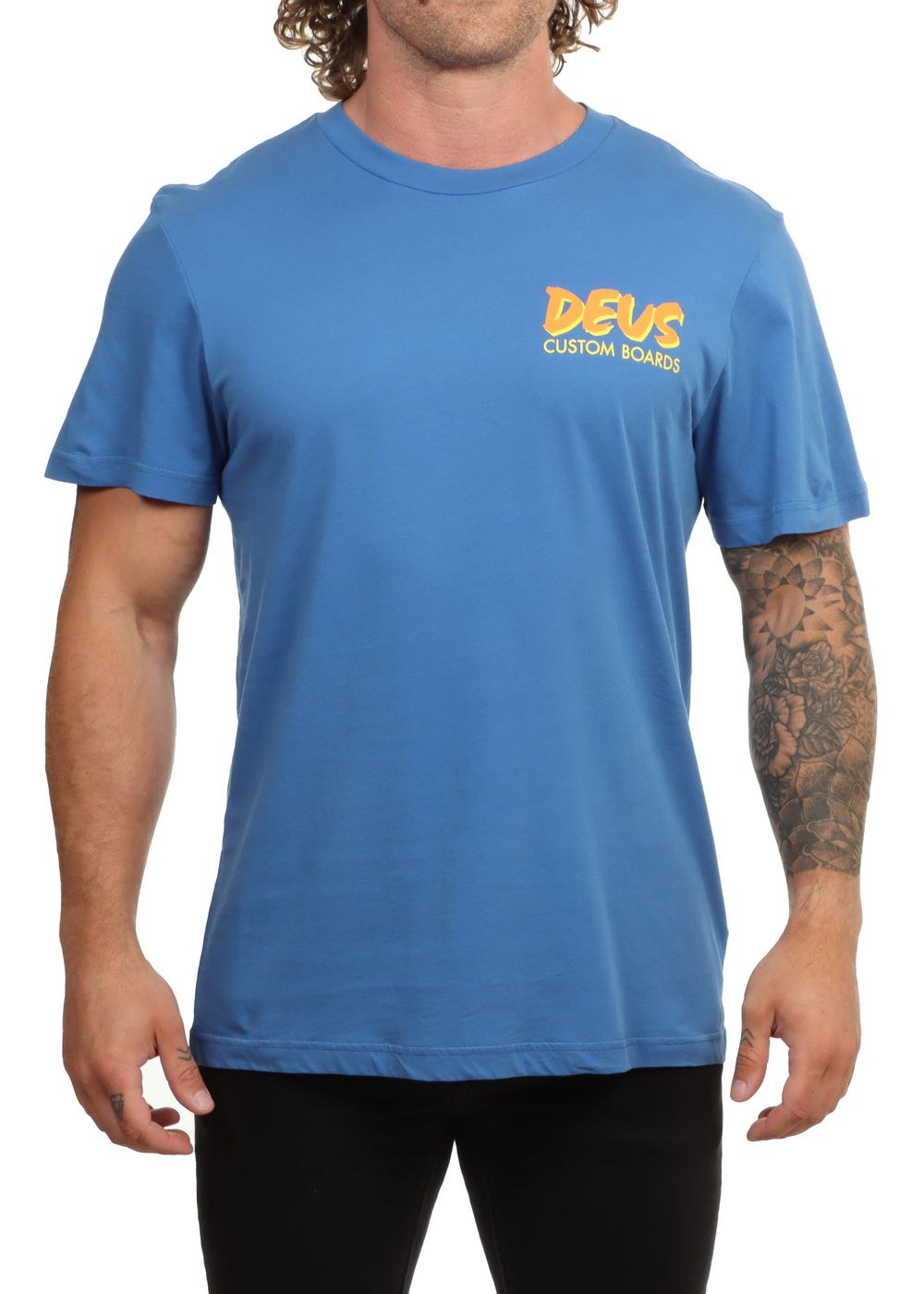 Deus Gonz Tee Bright Cobalt