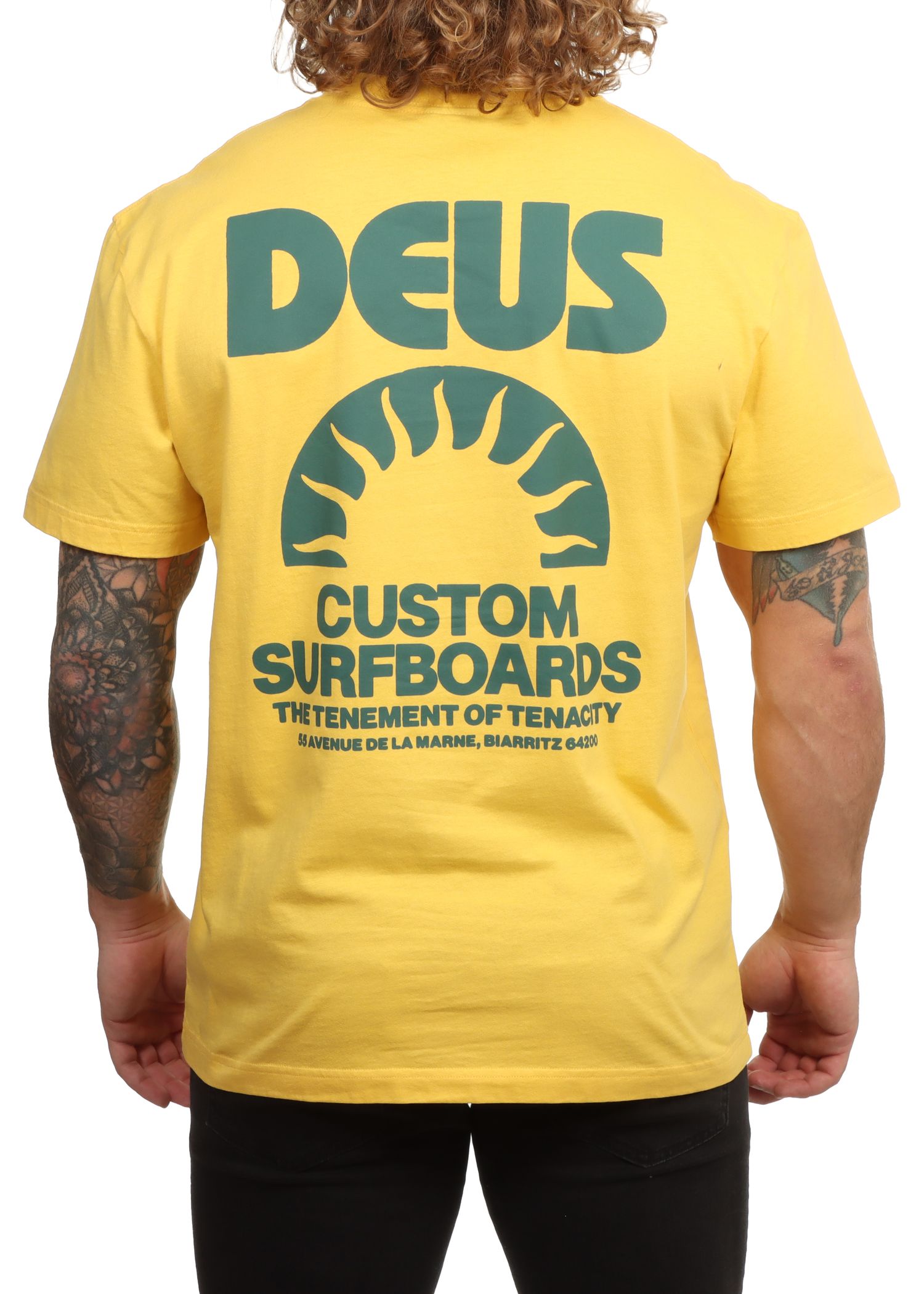 Deus Melodies Tee Mimosa Gold