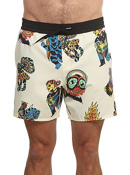 Volcom FA Bob Mollema Volley Shorts Light Beige