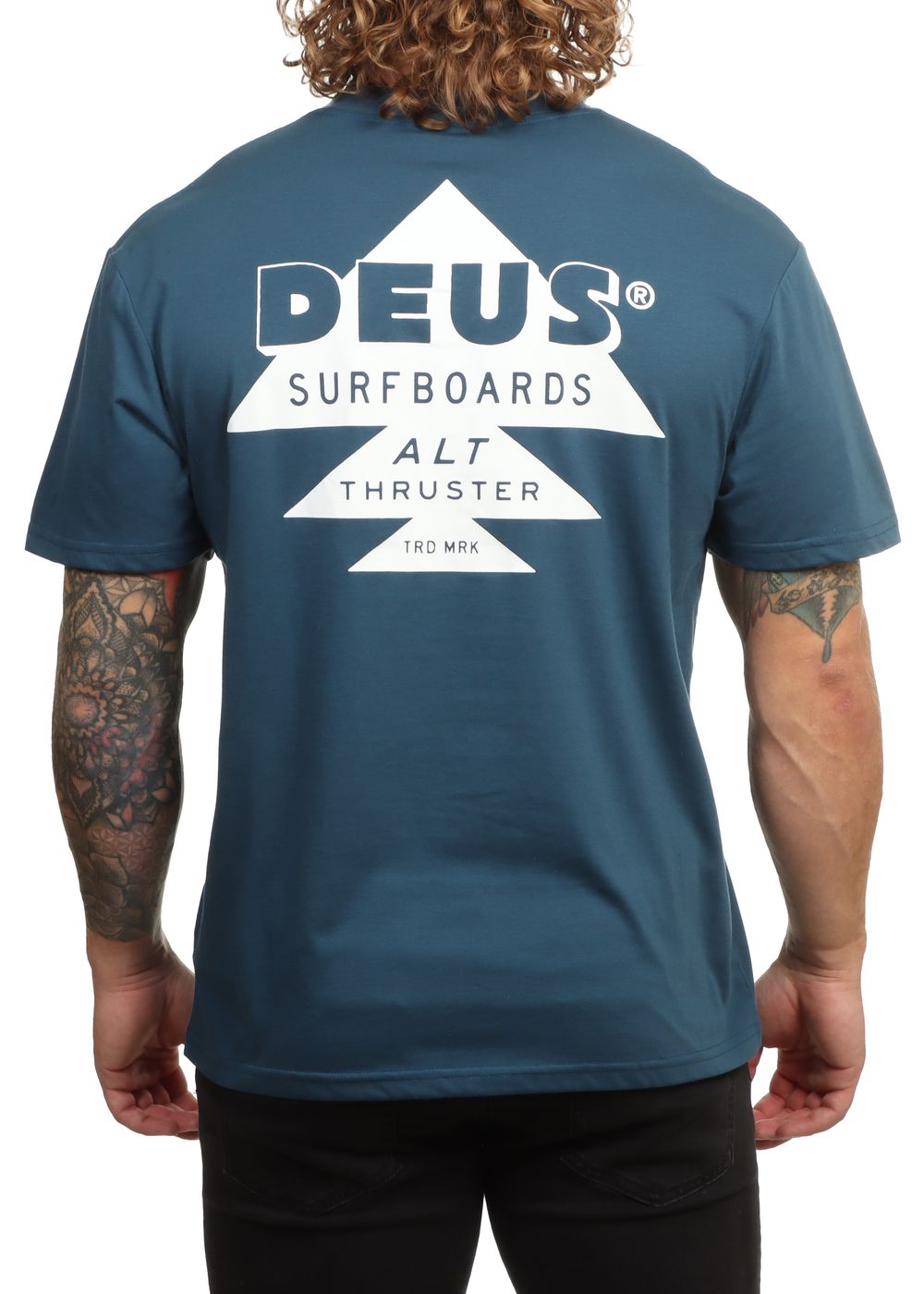 Deus Thruster Tee Legion Blue
