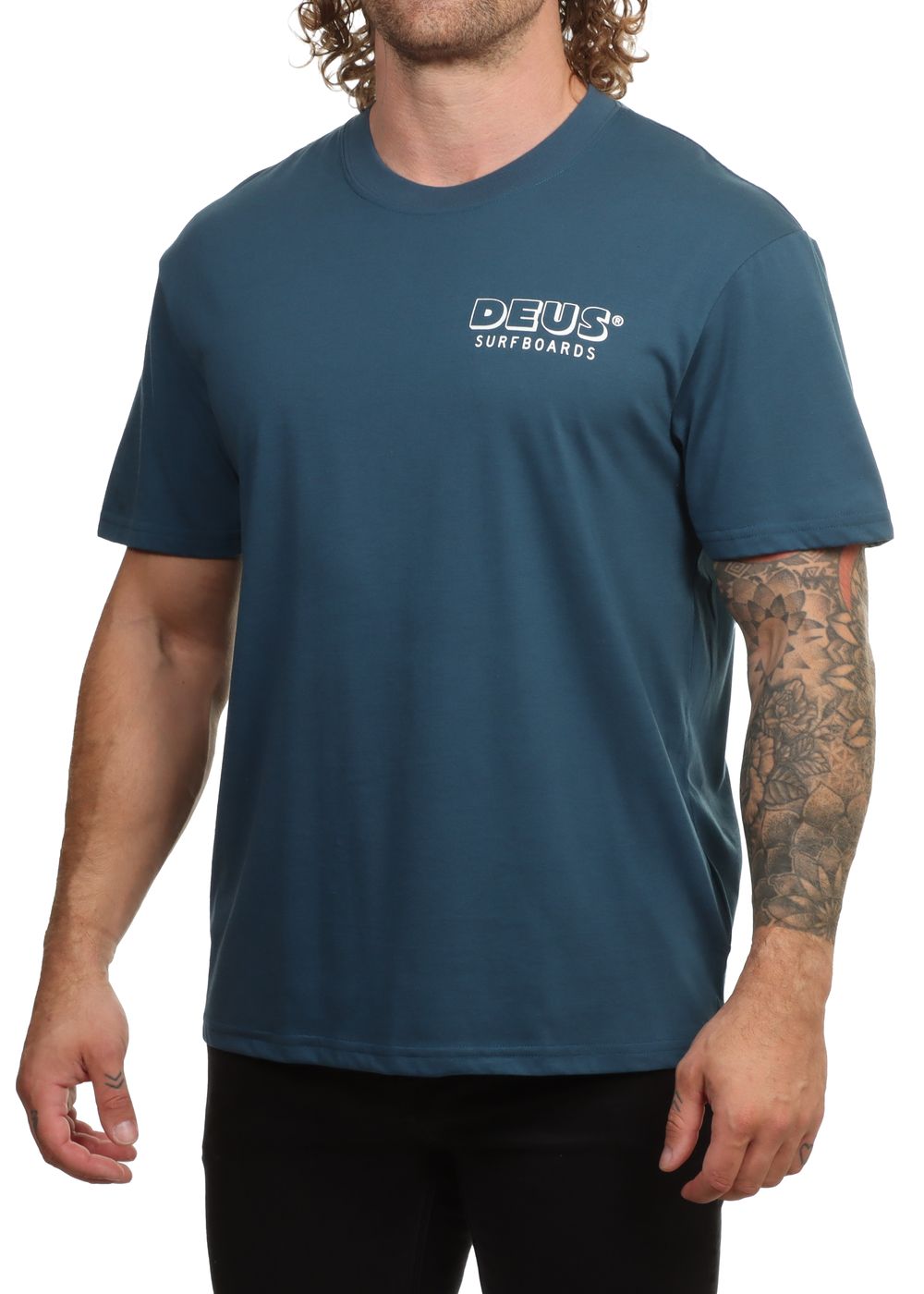 Deus Thruster Tee Legion Blue