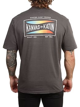 Katin Scrubber Relaxed Tee Black Wash