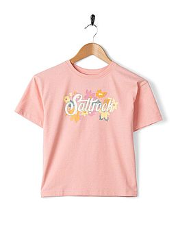 Saltrock Girls Trader Daze Tee Pink