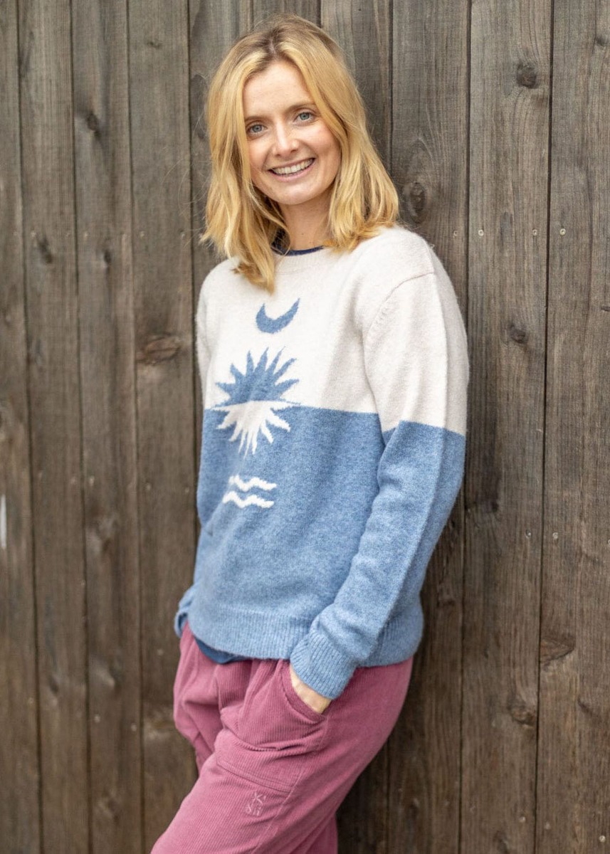 Saltrock Equinox Sweater Blue
