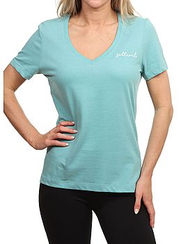 Saltrock Velator V Neck Tee Blue