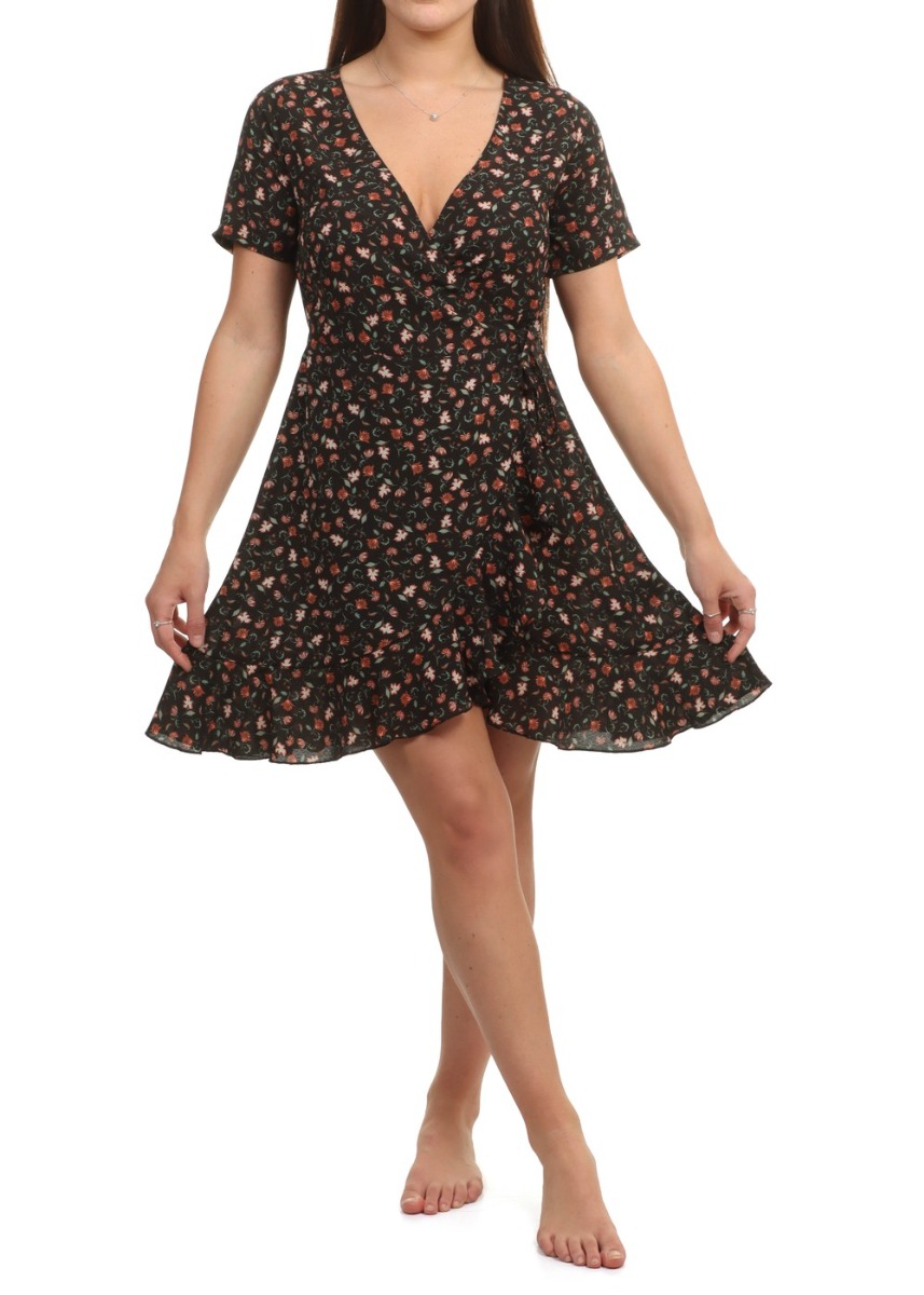 Protest Sky Dress True Black