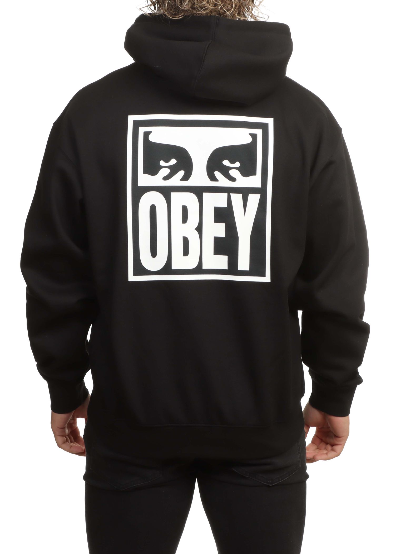 Obey Eyes Icon Hoodie Black