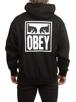 Obey Eyes Icon Hoodie Black