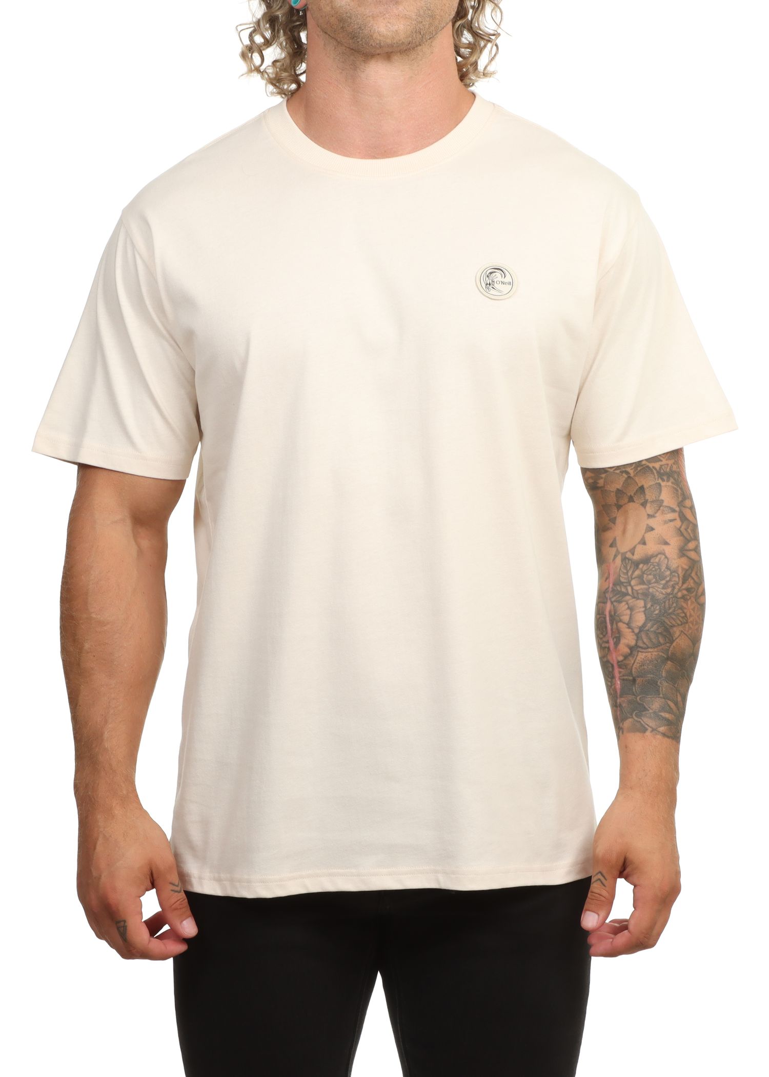 ONeill ORiginals Badge Tee Linen White