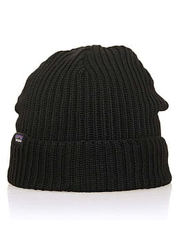 Patagonia Fisherman's Rolled Beanie Black