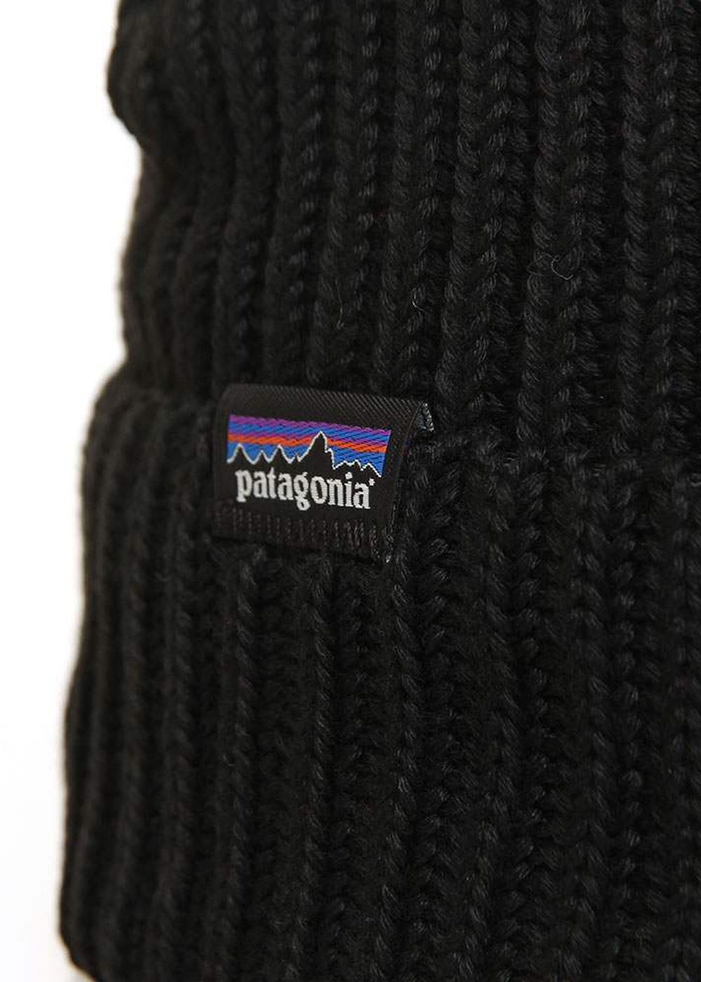 Patagonia Fisherman's Rolled Beanie Black