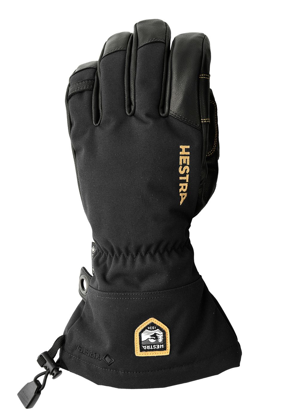 Hestra Army Leather Gore Tex Gloves Black