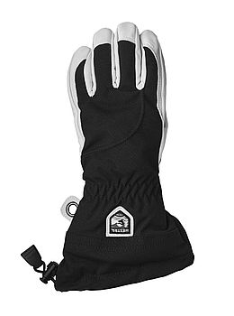 Hestra Ladies Heli Ski Gloves Black White