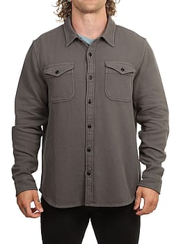 Outerknown Chroma Blanket Shirt Faded Black