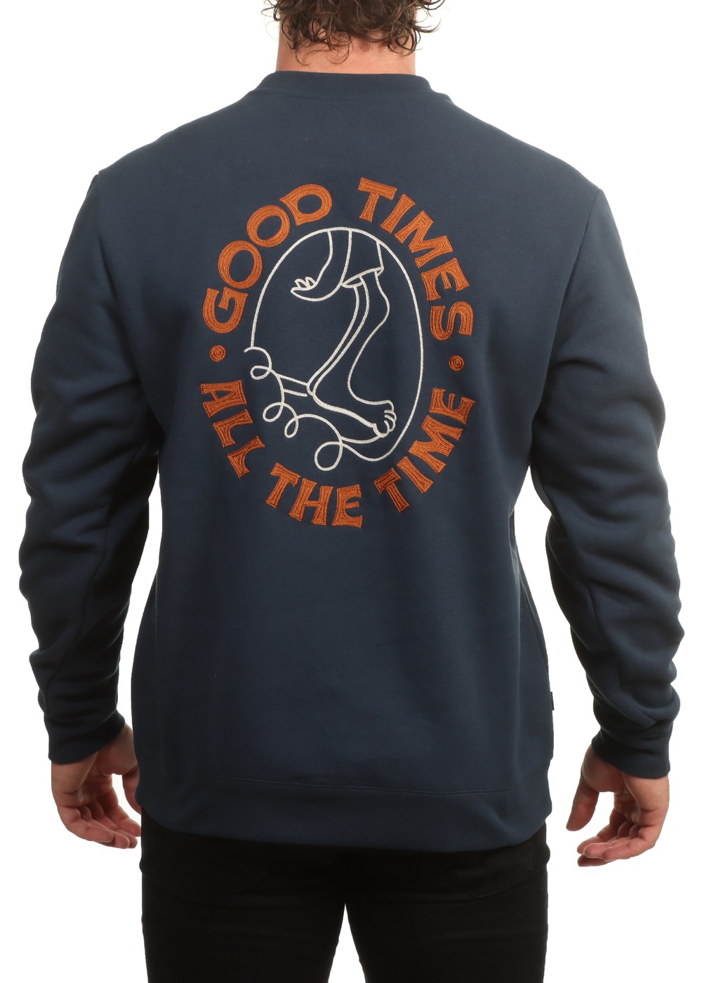 Dark Seas Cambridge Crew Light Navy