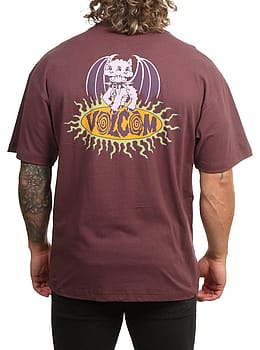 Volcom Sunster Lse Tee Pistol Punch