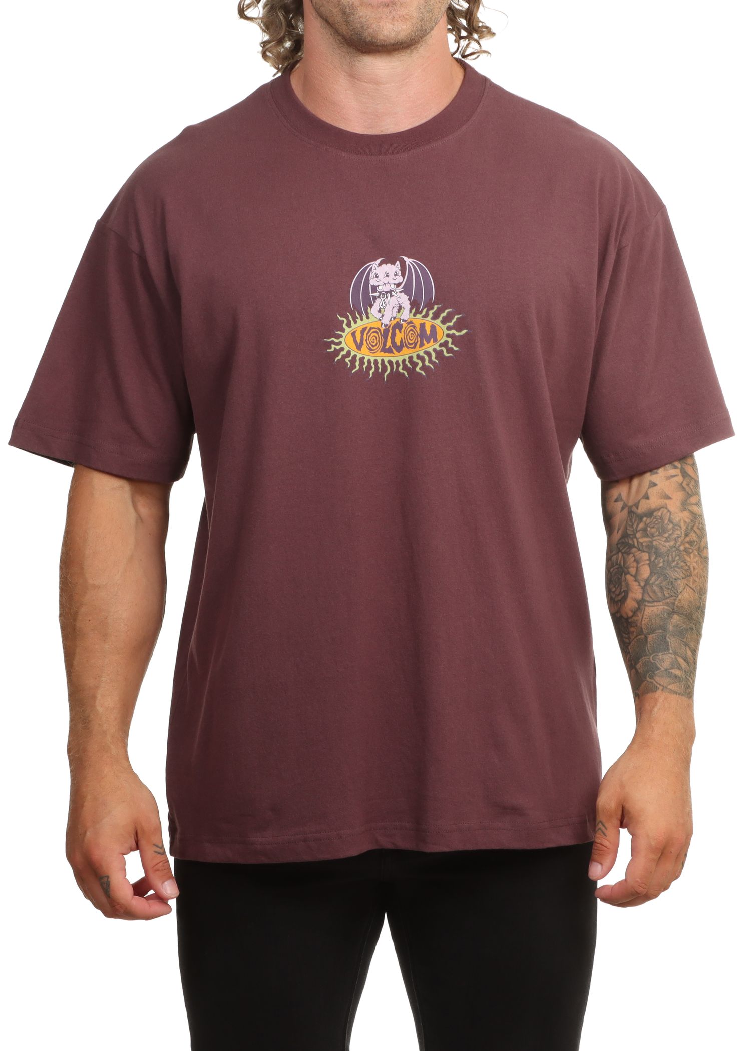 Volcom Sunster Lse Tee Pistol Punch