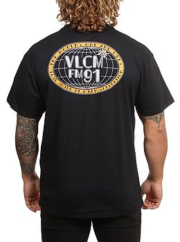 Volcom Tune In Tee Antique Black