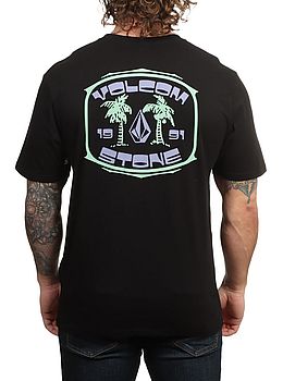 Volcom 91 Palm Tee Black