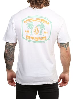 Volcom 91 Palm Tee White