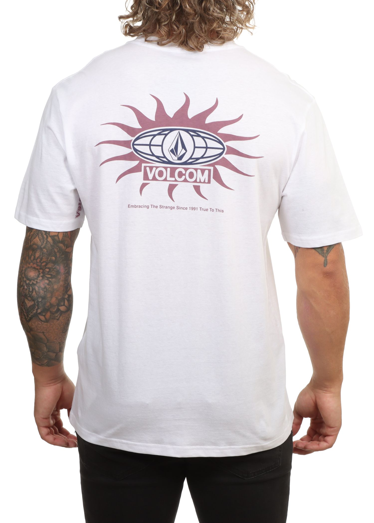 Volcom Sunlog Tee White