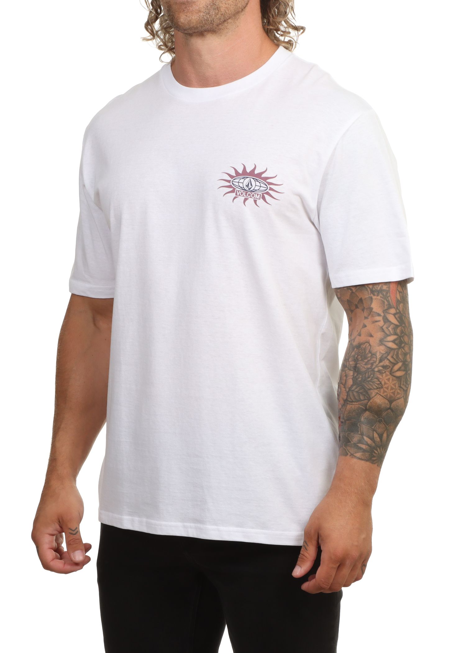 Volcom Sunlog Tee White