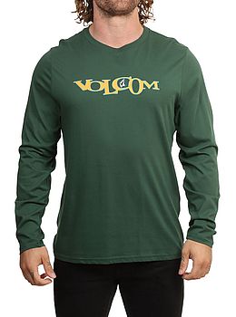 Volcom Skidder Long Sleeve Vineyard Green