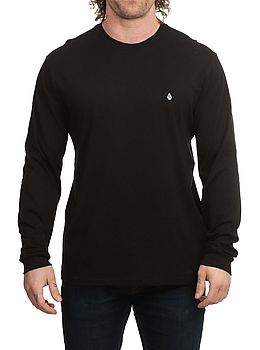 Volcom Stone Blanks Long Sleeve Black