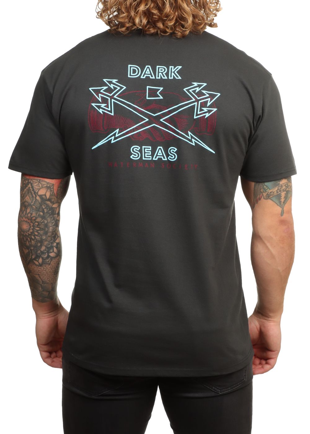 Dark Seas Working Class Tee Vintage Black