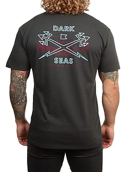 Dark Seas Working Class Tee Vintage Black