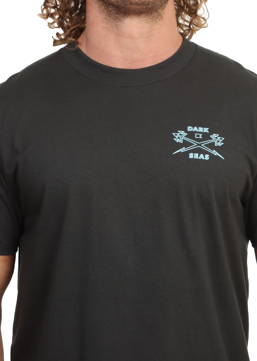 Dark Seas Working Class Tee Vintage Black