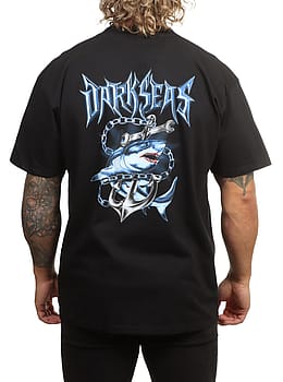 Dark Seas Chrome Killer Tee Black