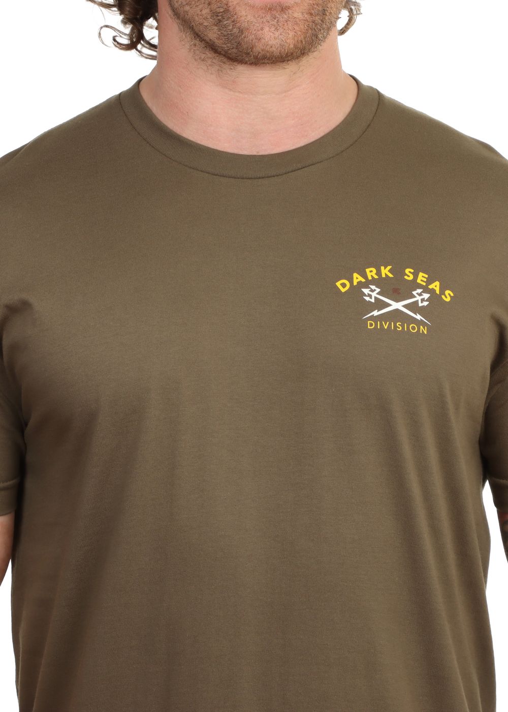 Dark Seas Headmaster V3 Tee Military Green