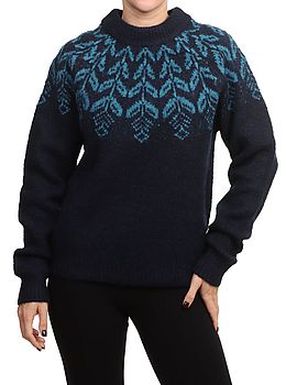 Saltrock Fairisle Sweater Blue Dress