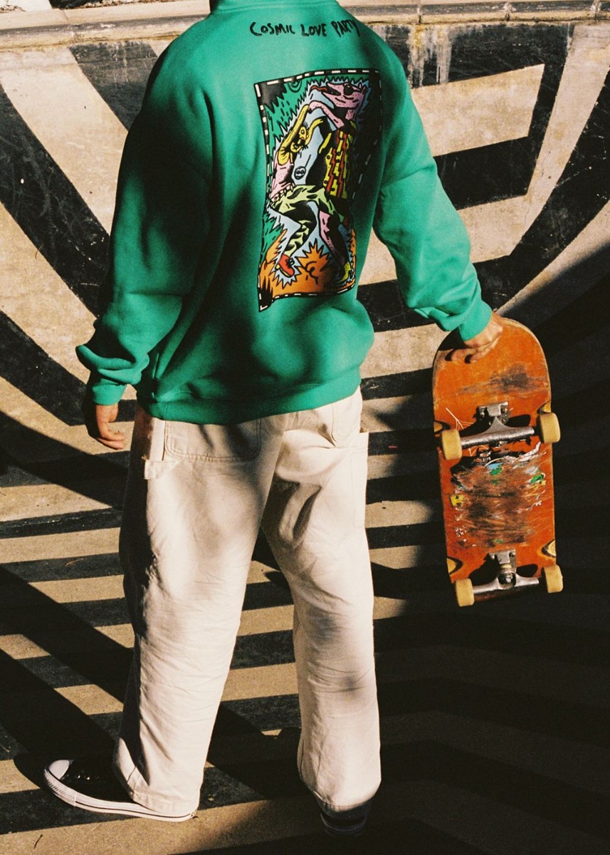Volcom FA Bob Mollema Hoodie Mint