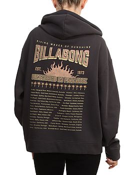 Billabong Keep It Up Hoodie Black Sands