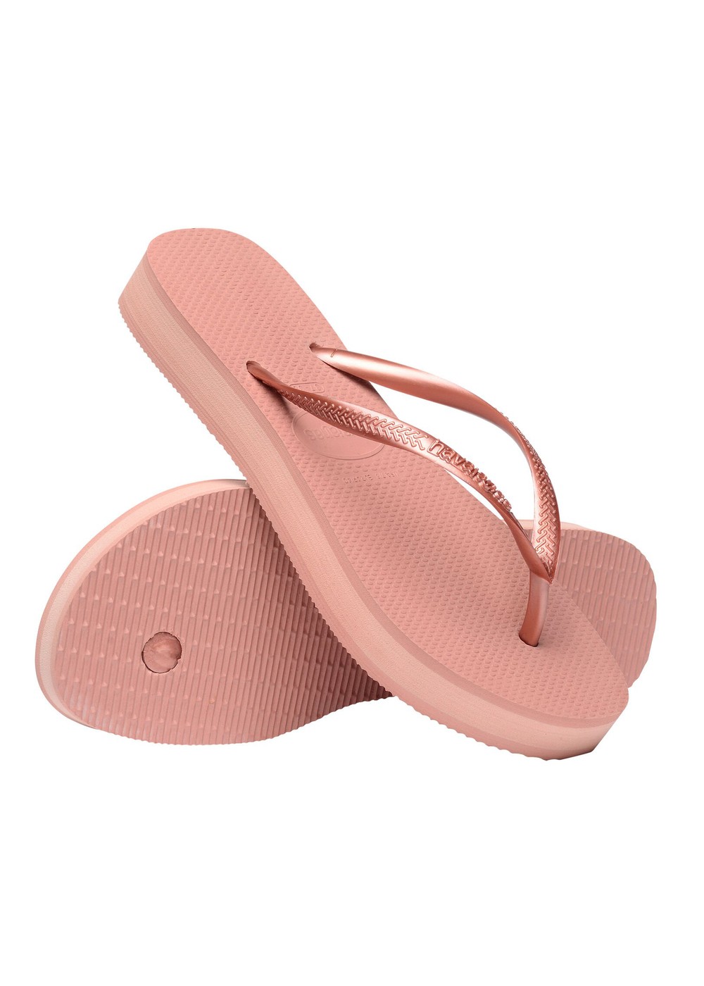 Havaianas Slim Flatform Sandals Crocus Rose
