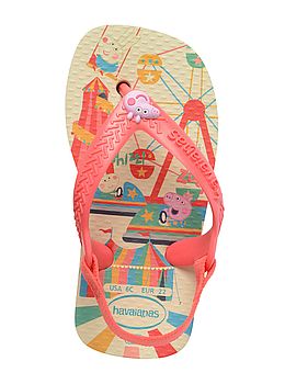 Havaianas Baby Peppa Pig Flip Flops Buttercream
