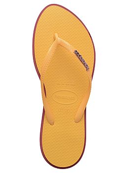 Havaianas Slim Point Flip Flops Amaranth