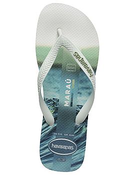 Havaianas Top Surfer Flip Flops White