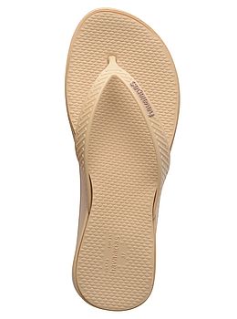 Havaianas High Platform II Flip Flops Golden
