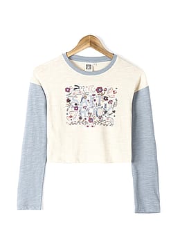 Saltrock Girls Meadow Long Sleeve Blue