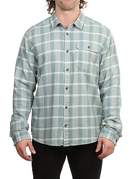 Patagonia Lightweight Fjord Flannel Shirt Blue Sage