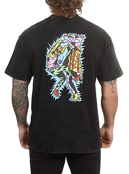 Volcom FA Bob Mollema Lse Tee Light Acid Black