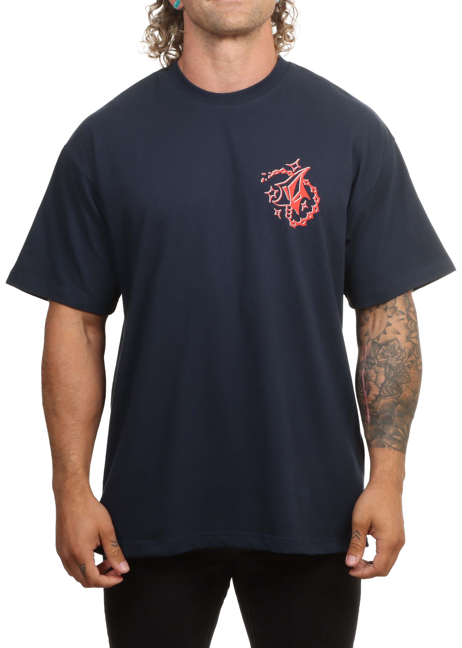 Volcom Gelstone LSE Tee Marine